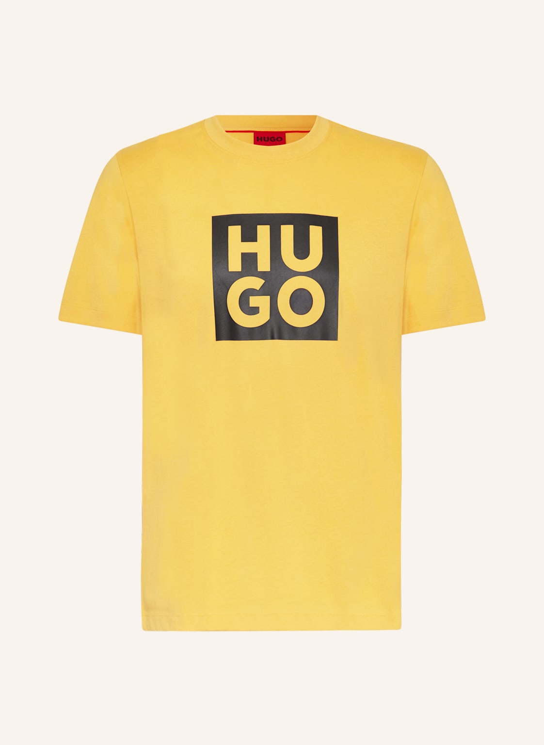 Hugo T-Shirt Daltor gelb von HUGO