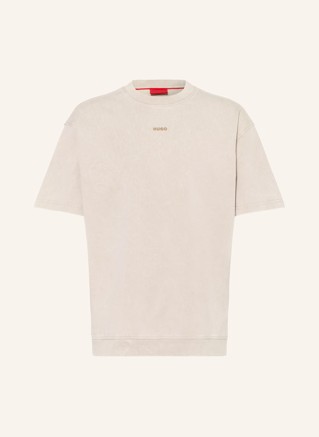 Hugo T-Shirt Dandalor beige von HUGO