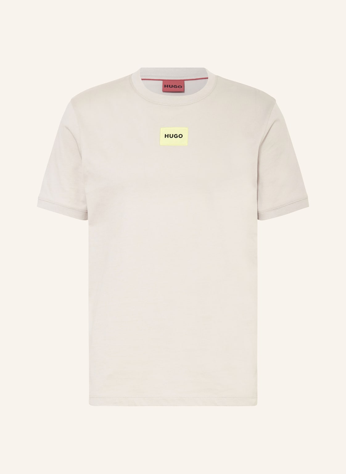 Hugo T-Shirt Diragolino beige von HUGO