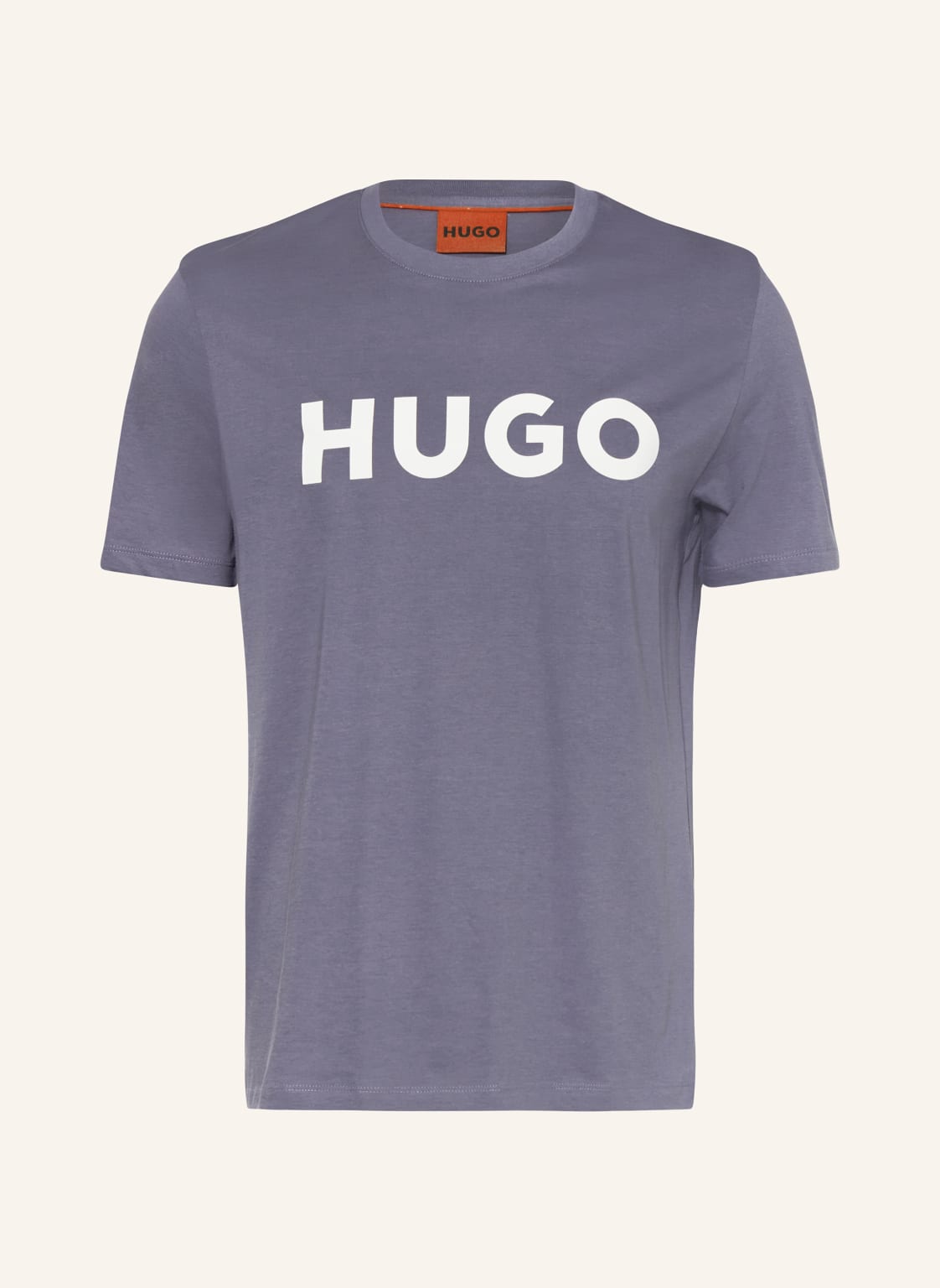 Hugo T-Shirt Dulivio blau von HUGO