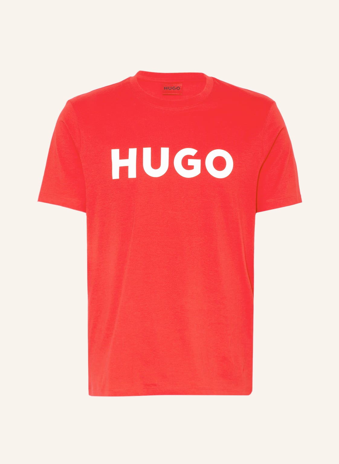 Hugo T-Shirt Dulivio rot von HUGO