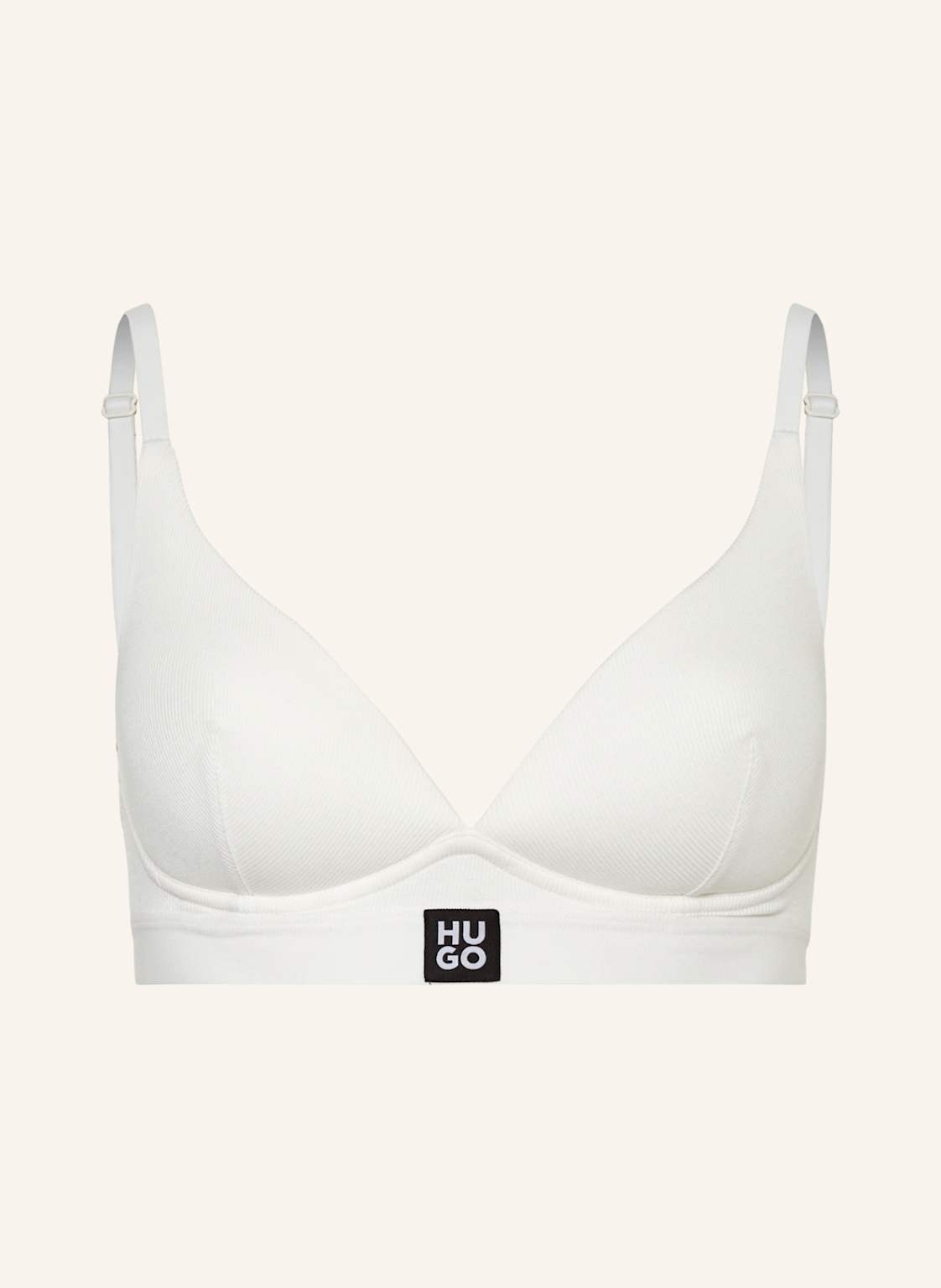 Hugo Triangel-Bh Rib weiss Hugo Triangel-Bh Rib weiss von HUGO