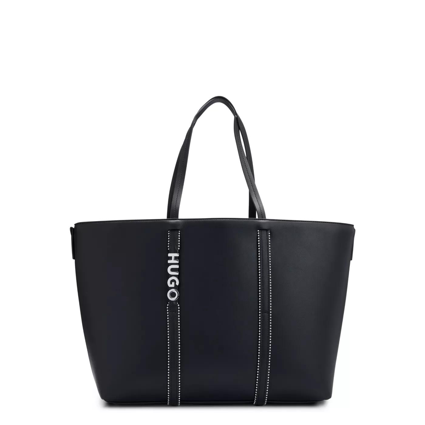 Hugo Umhängetasche - Hugo Boss Mel Schwarze Shopper 50511871-001 - Gr. unisize - in Schwarz - für Damen von HUGO