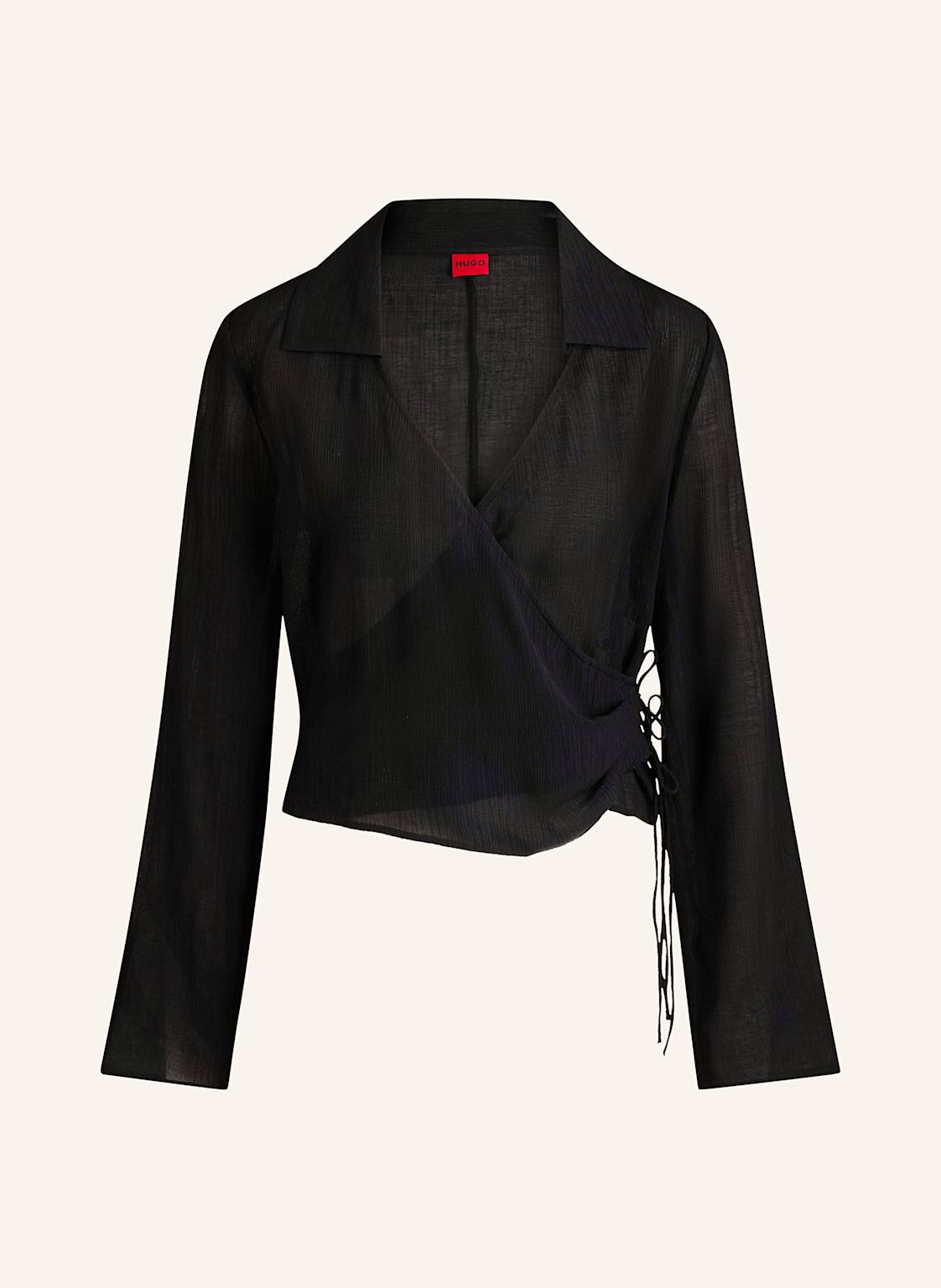 Hugo Wickelbluse schwarz Hugo Wickelbluse schwarz von HUGO