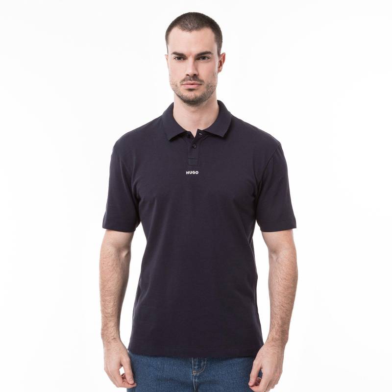 Poloshirt, Kurzarm Herren Marine M von HUGO