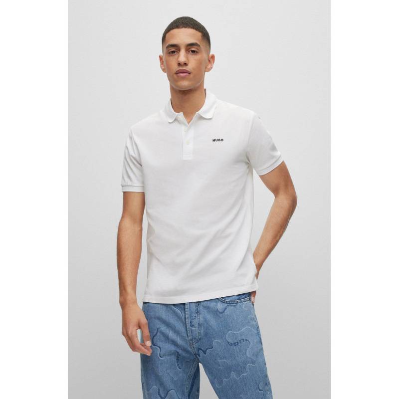 Poloshirt, Kurzarm Herren Offwhite XL von HUGO