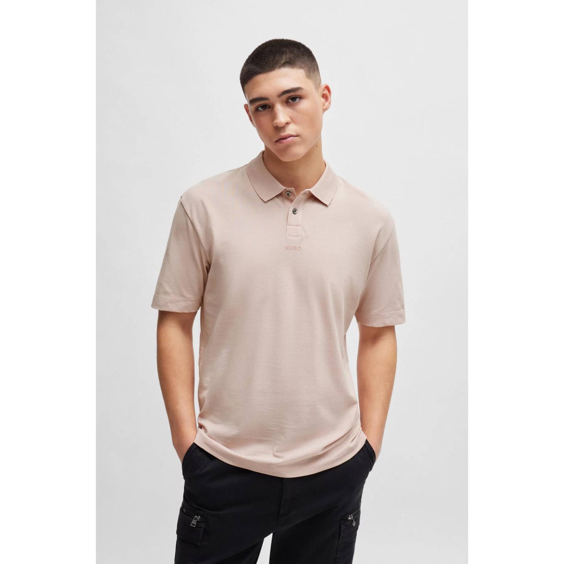 Poloshirt, Kurzarm Herren Pink M von HUGO