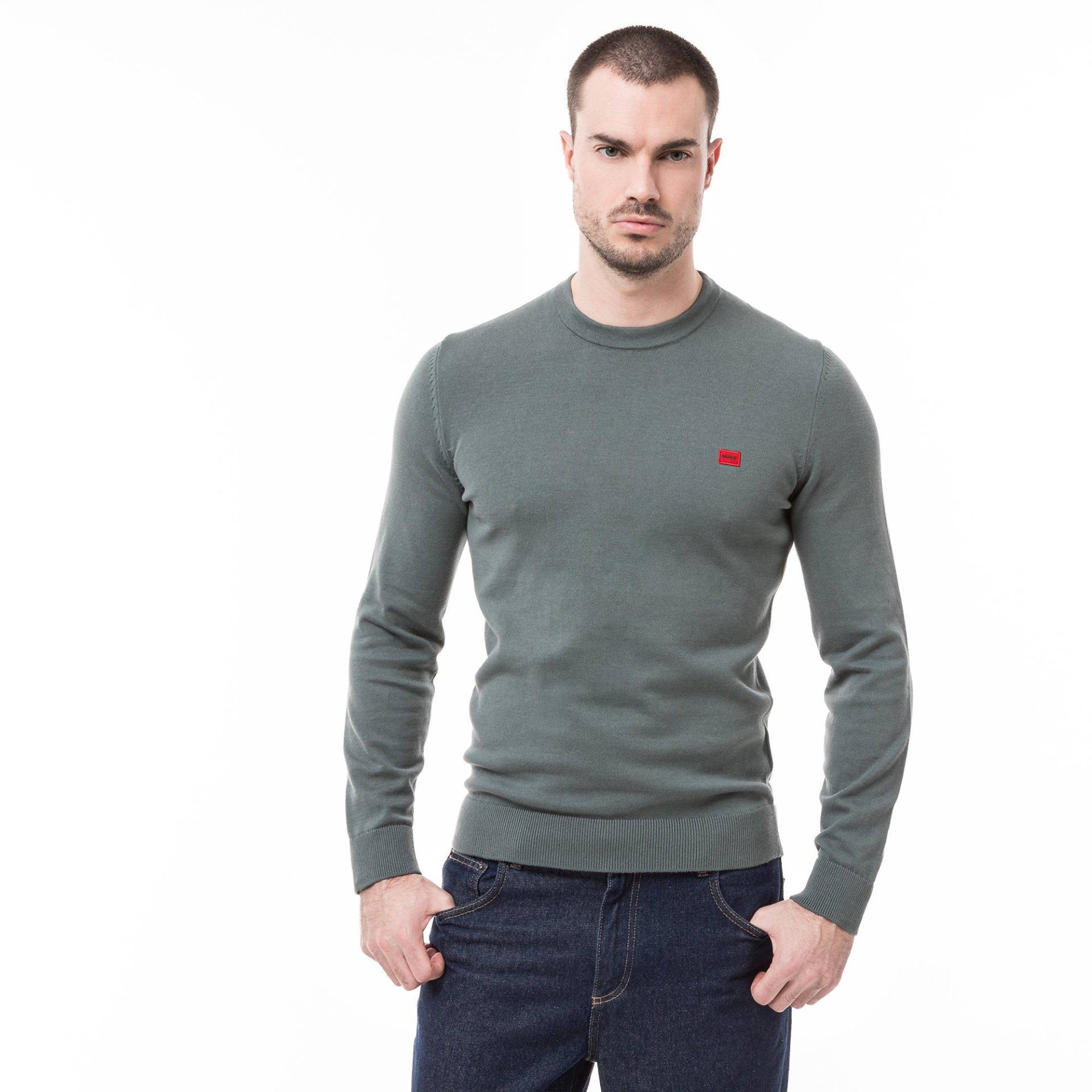 Pullover Herren Grün L von HUGO