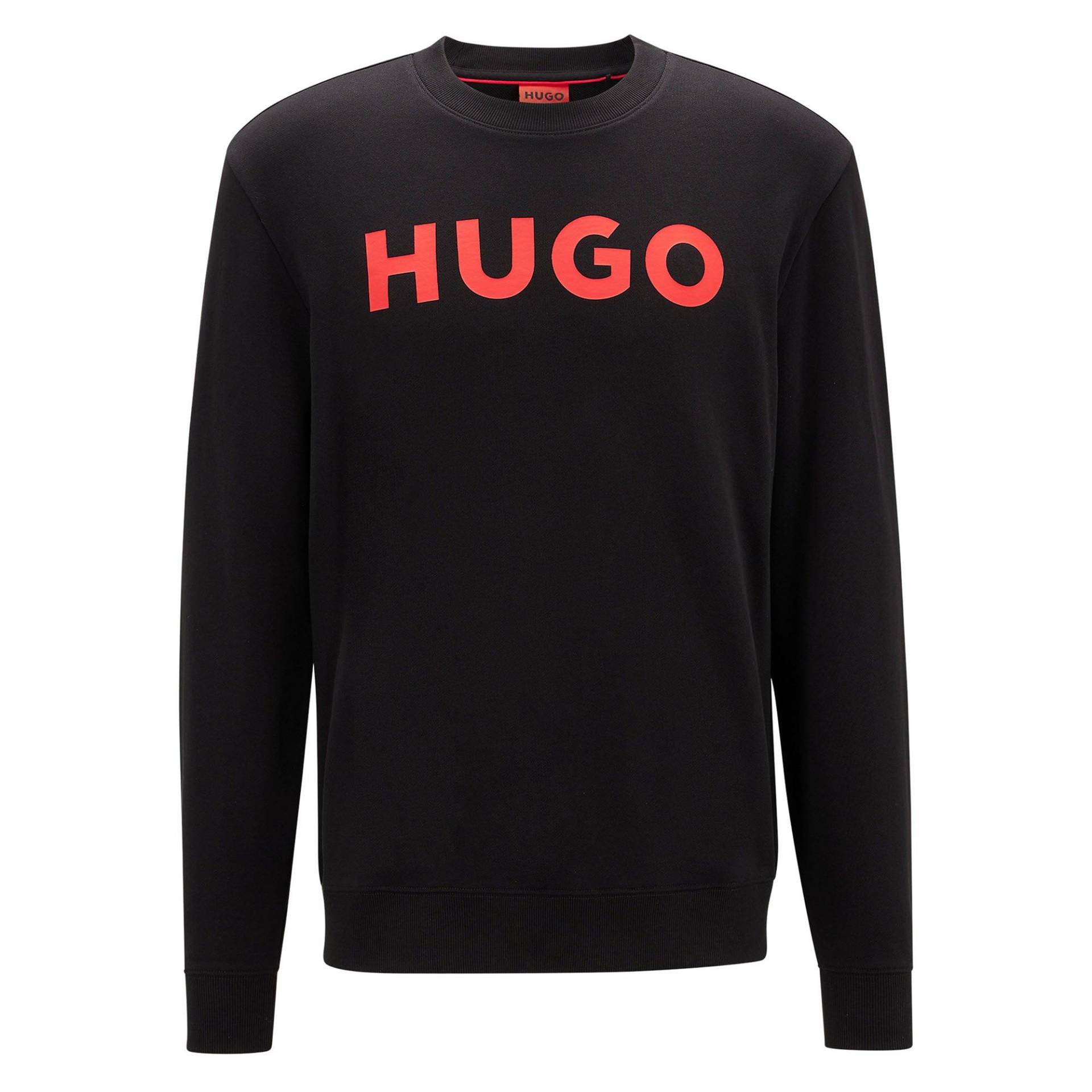 Sweatshirt Bequem Sitzend-dem Herren Schwarz M von HUGO