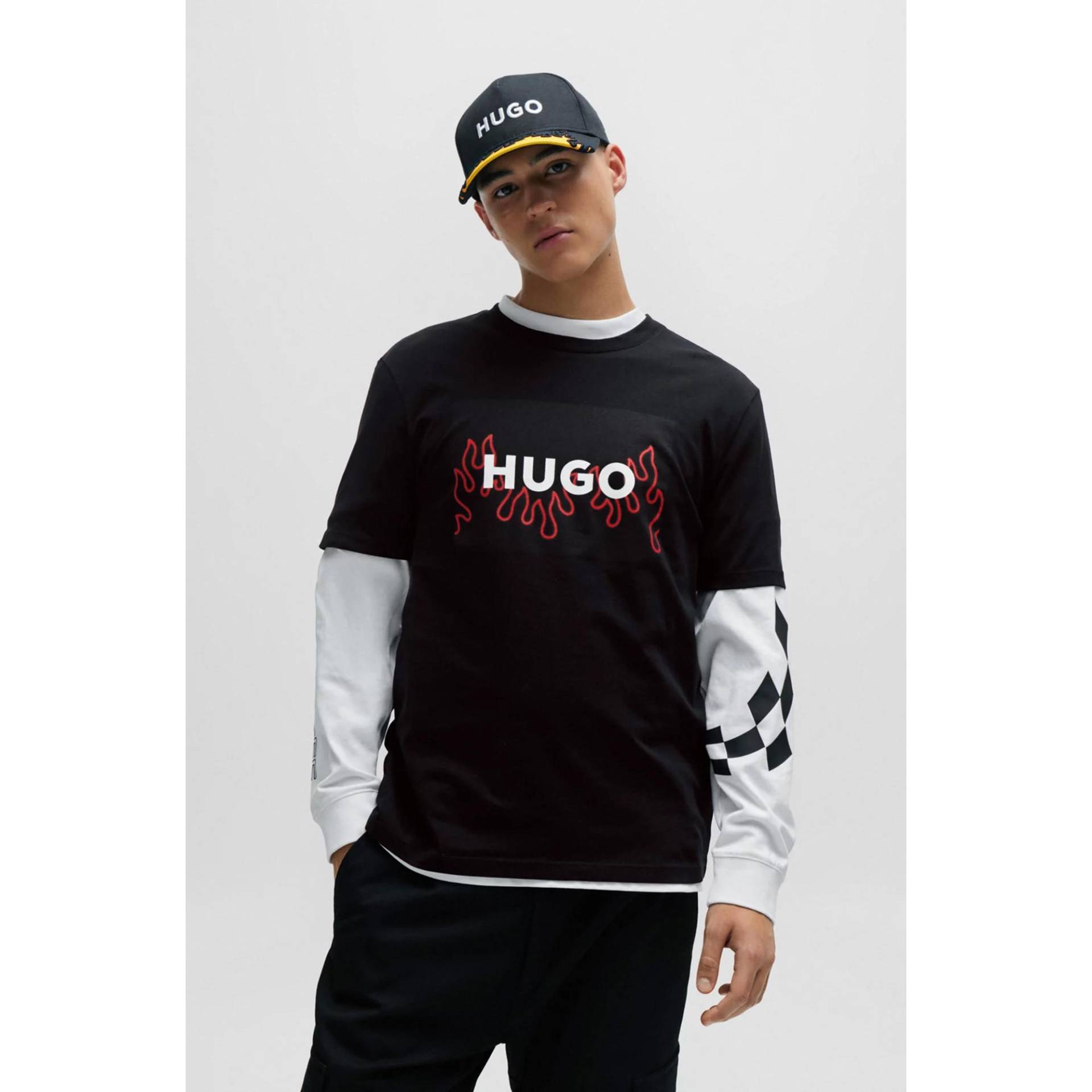 T-shirt Herren Black S von HUGO