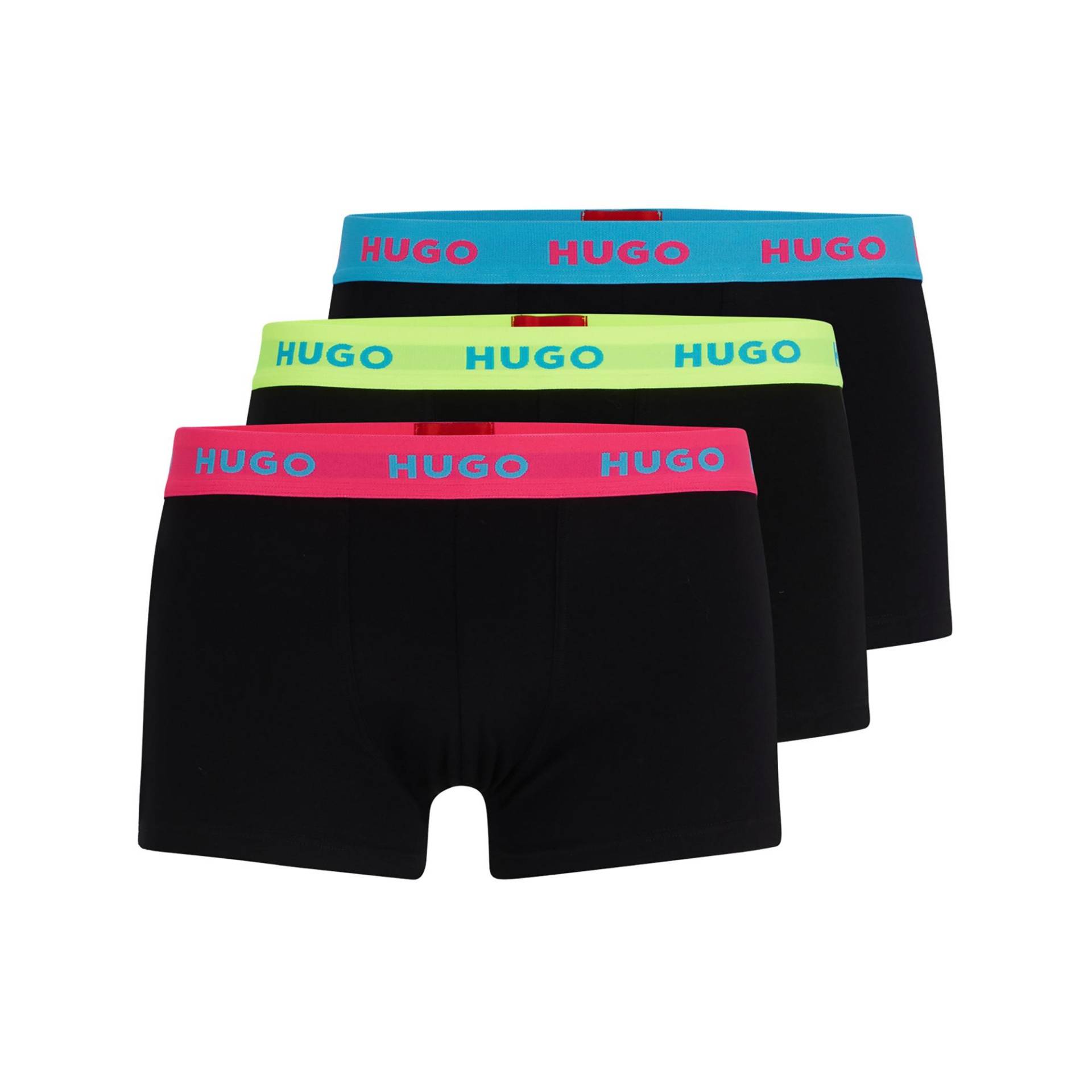 Triopack, Pantys Herren Gelb S von HUGO