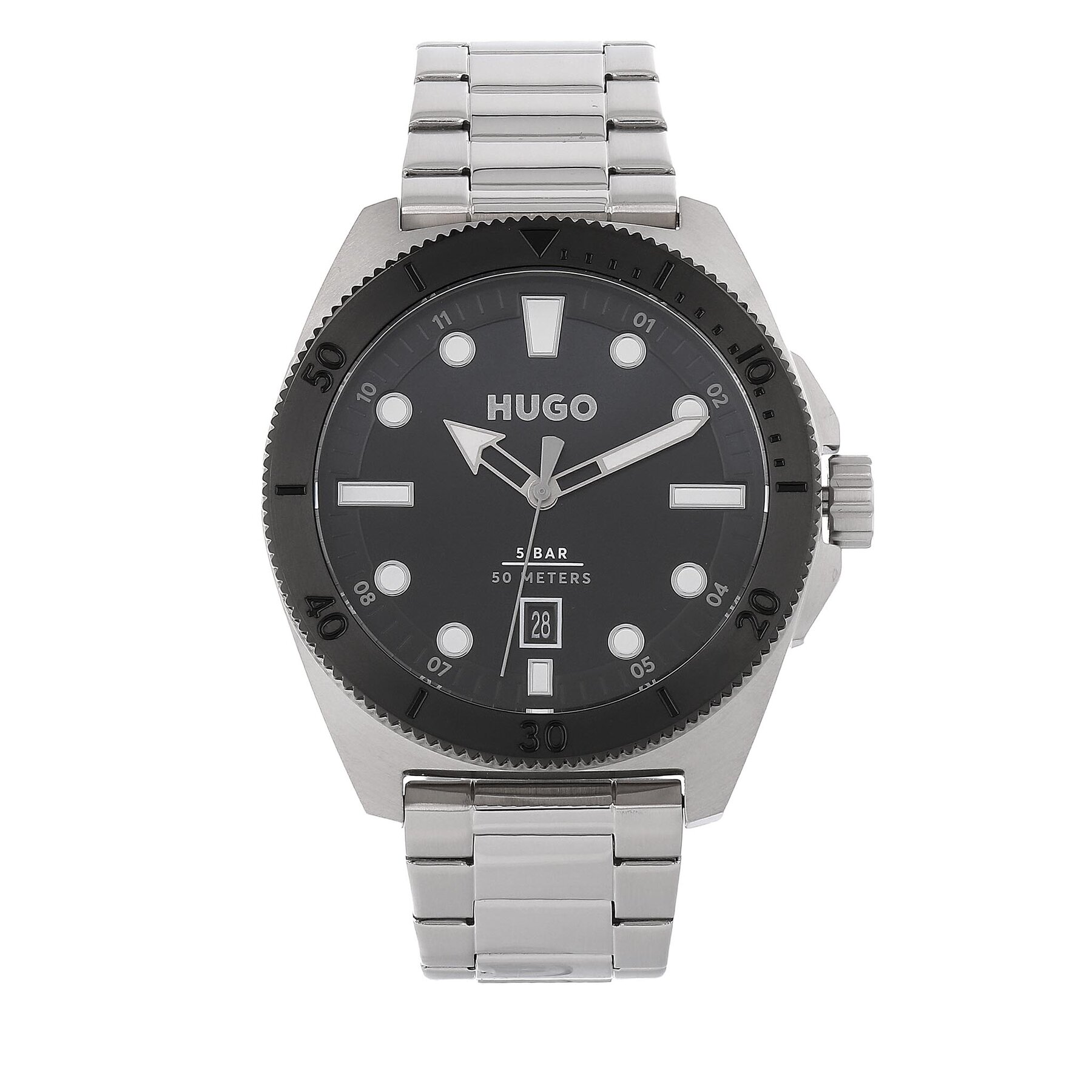 Uhr Hugo 1530305 Silver/Black von HUGO