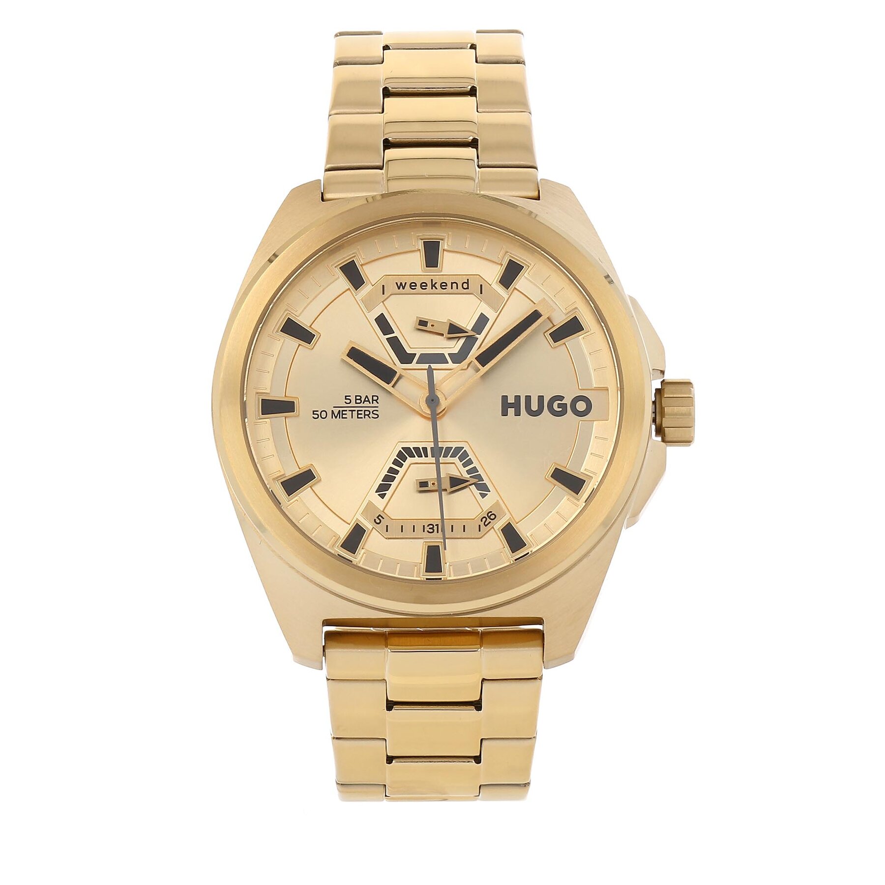 Uhr Hugo Expose 1530243 Gold/Gold von HUGO