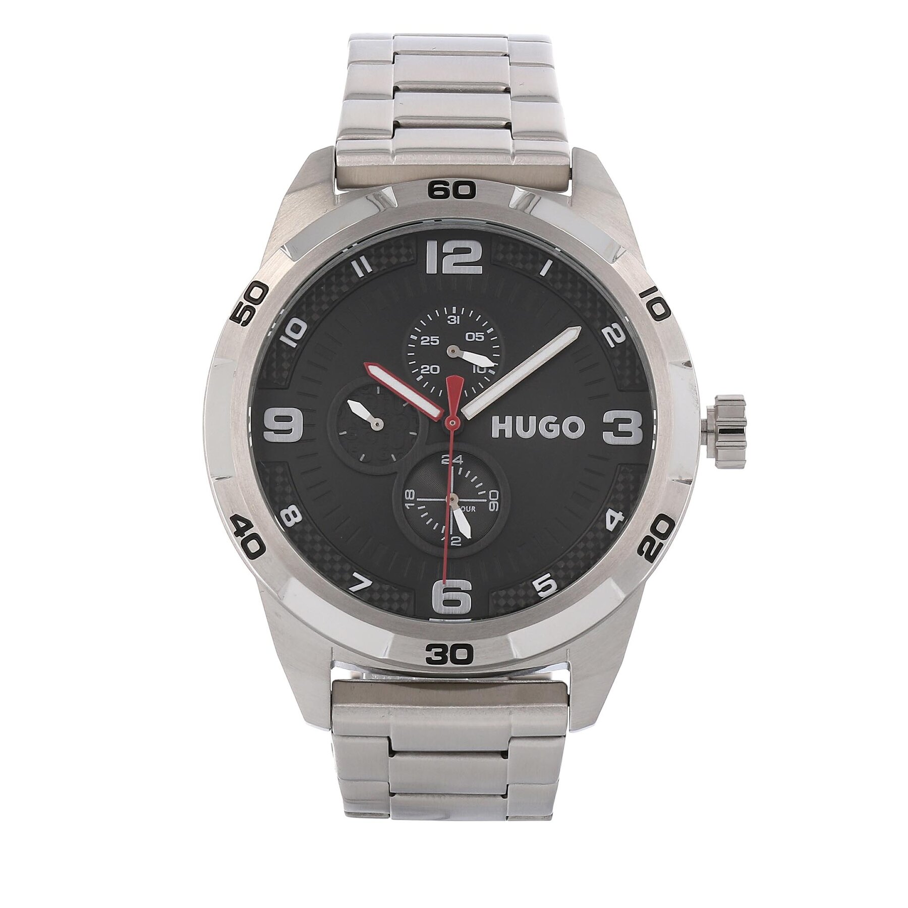 Uhr Hugo Grip 1530276 Silver/Silver von HUGO