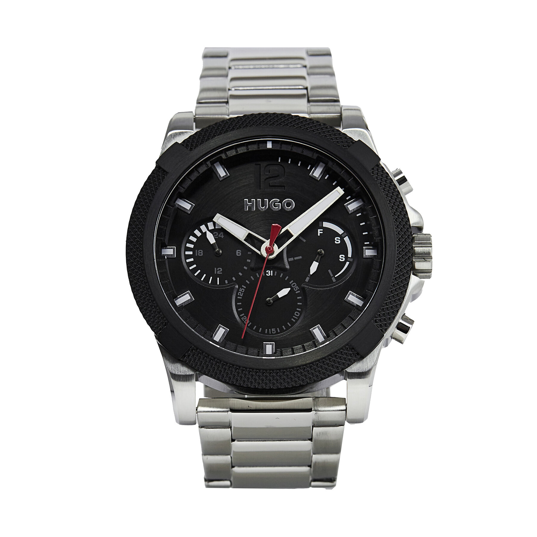 Uhr Hugo Impress-For Him 1530295 Silver von HUGO