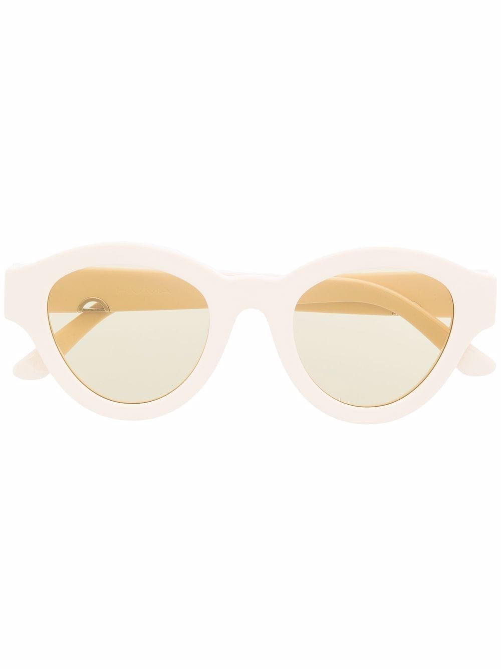 HUMA EYEWEAR Dug round frame sunglasses - Neutrals von HUMA EYEWEAR