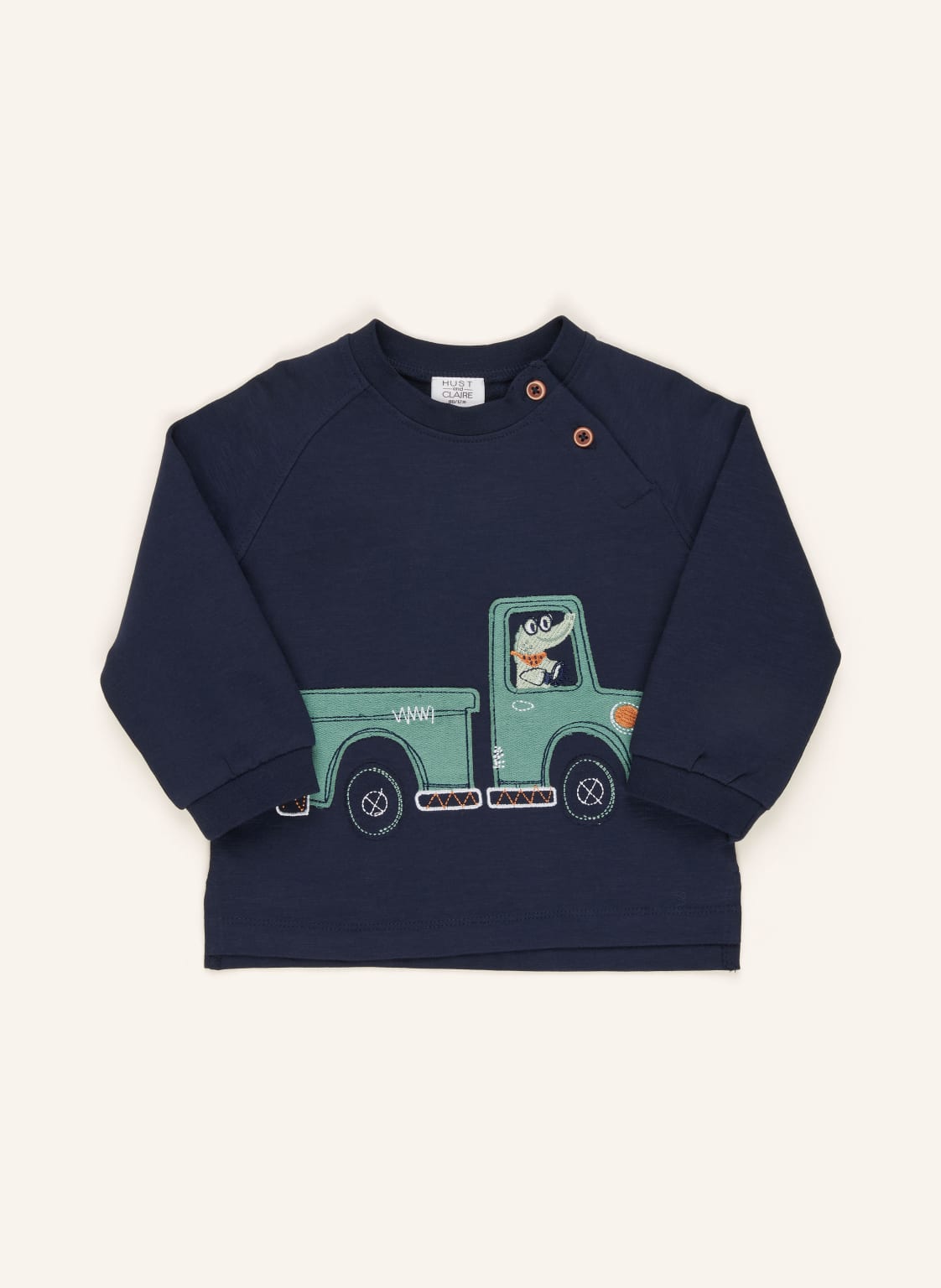 Hust And Claire Sweatshirt Aslak blau von HUST and CLAIRE