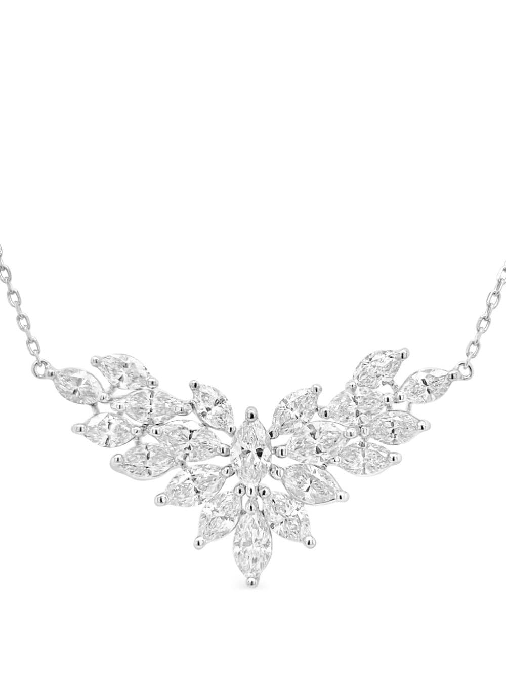 HYT Jewelry platinum and diamond necklace - Silver von HYT Jewelry