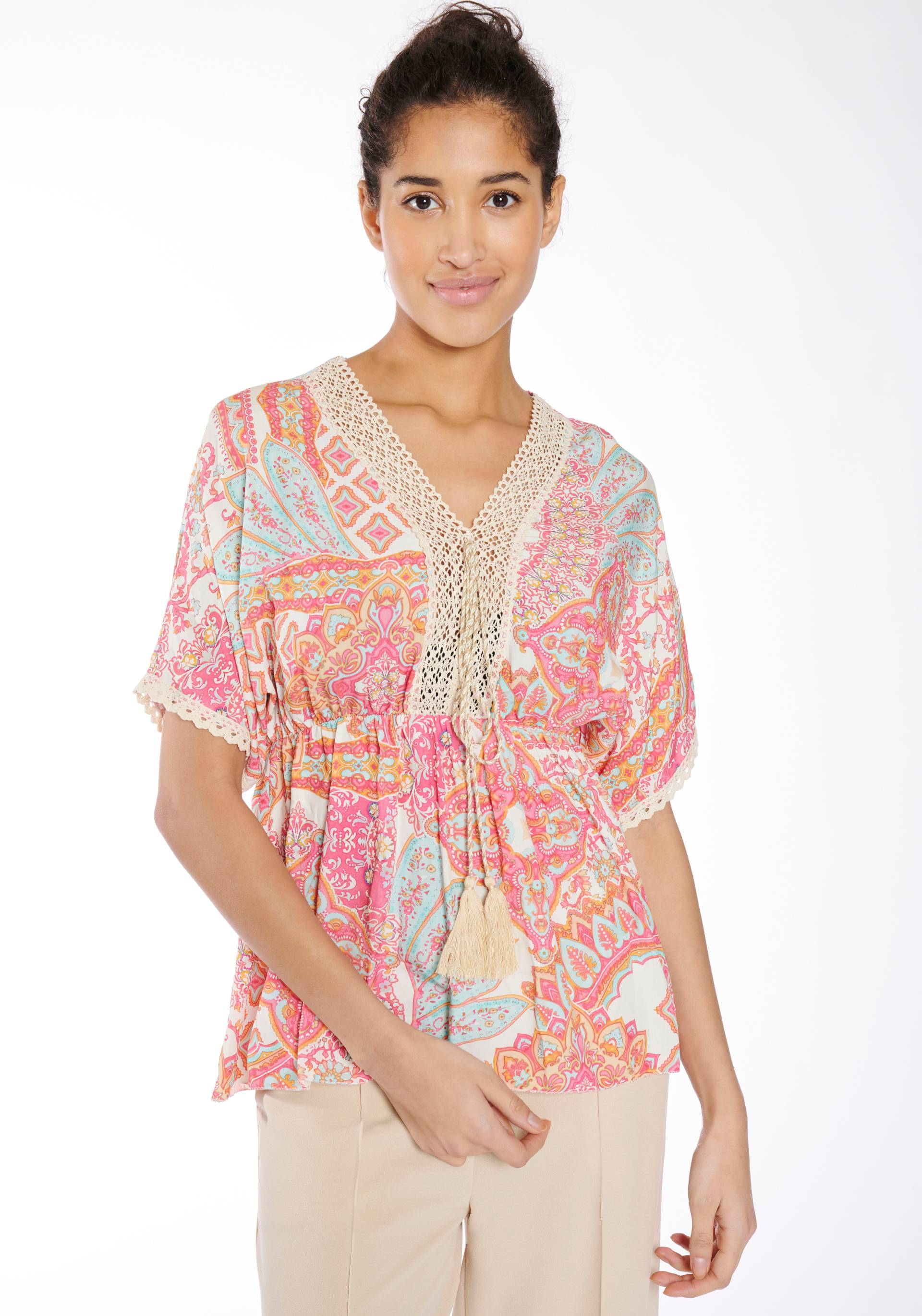 HaILY’S Blusenshirt »SS V TP Si44ona«, sommerlich bunter Print HaILY’S Blusenshirt »SS V TP Si44ona«, sommerlich bunter Print von HaILY’S