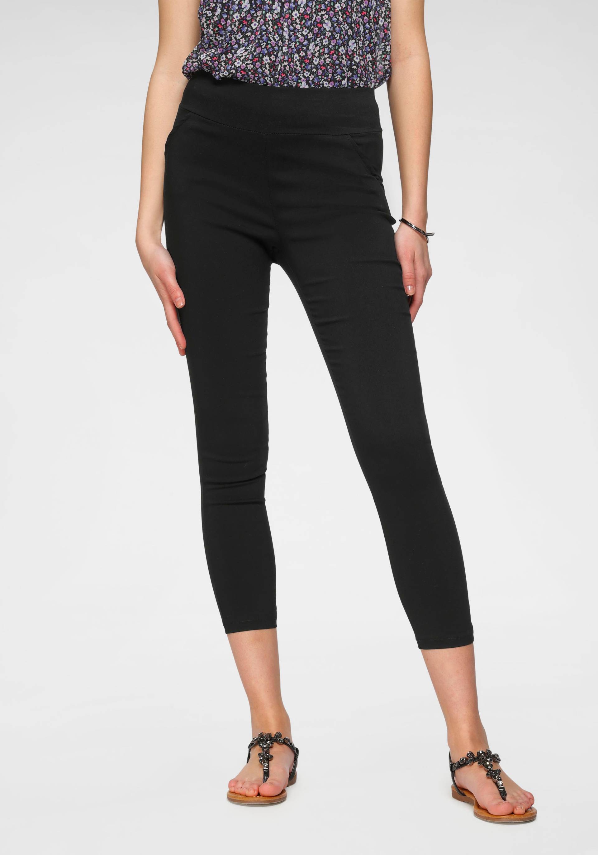 HaILY’S Jeggings »Trendige Web-Jeggings von HAILYS:«, (Enge High Waist Form mit Gummizugbund, breitem Bündchen) von HaILY’S