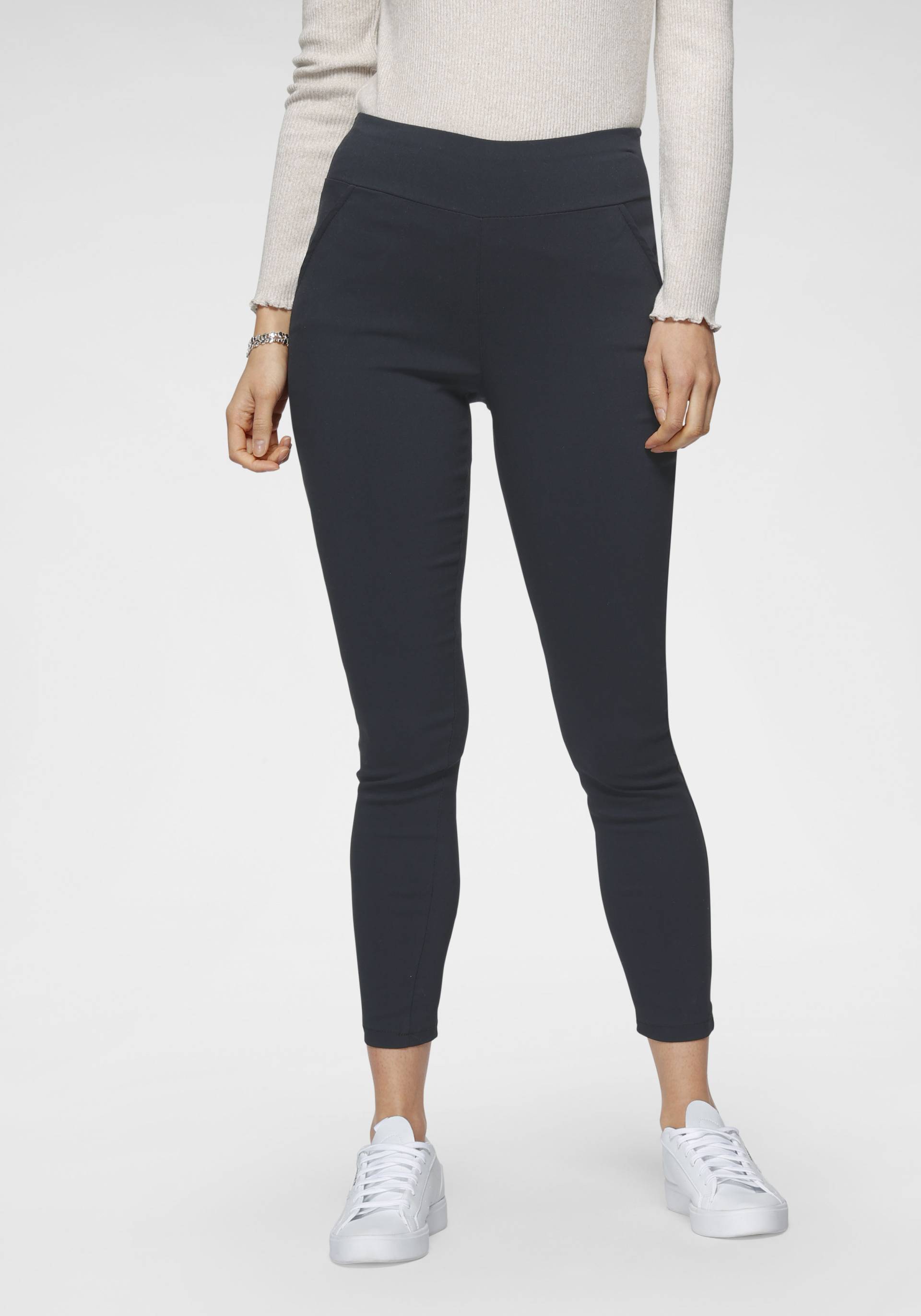 HaILY’S Jeggings »Trendige Web-Jeggings von HAILYS:«, (Enge High Waist Form mit Gummizugbund, breitem Bündchen) von HaILY’S