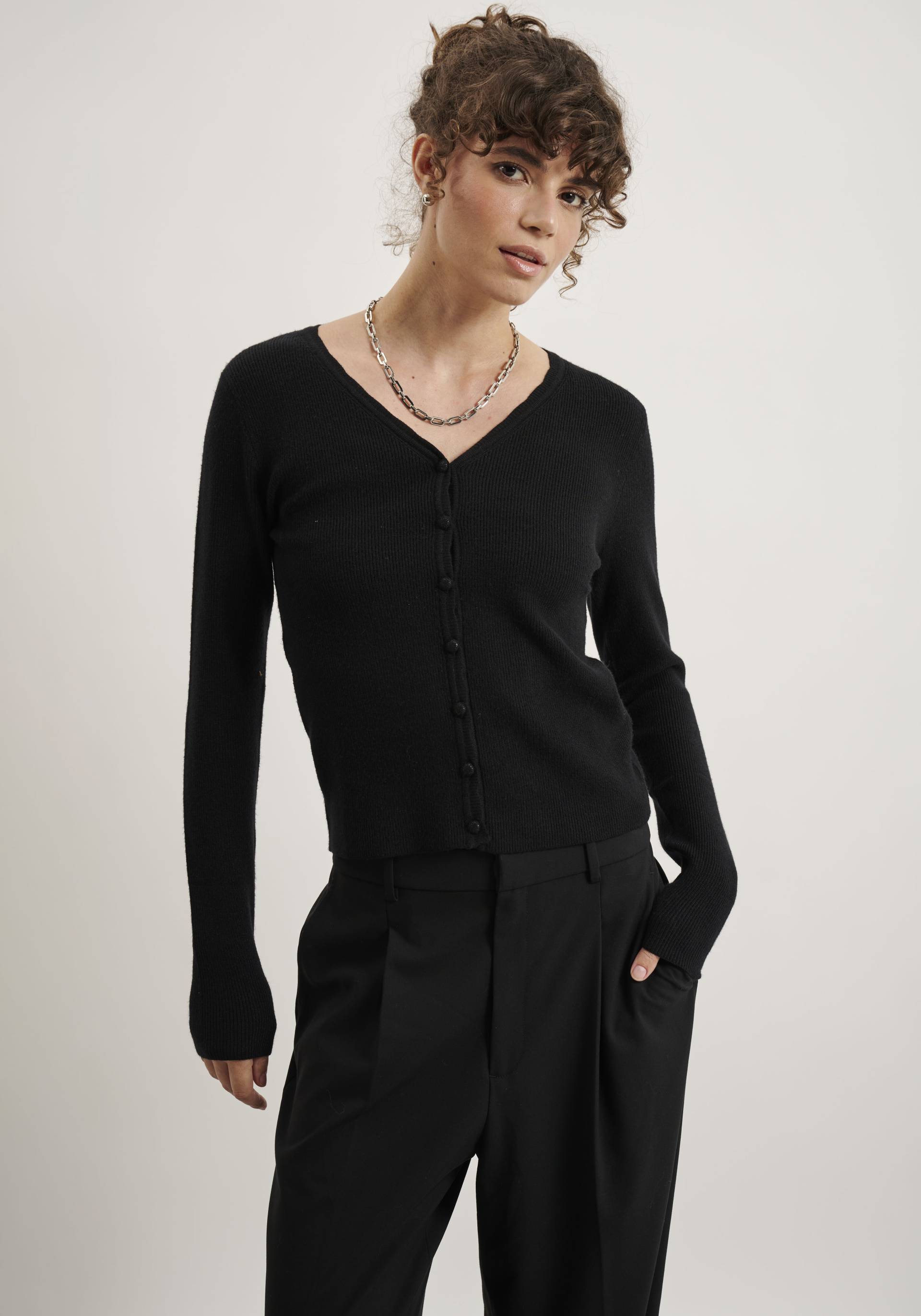 HaILY’S Strickjacke »LS V CD Na44tasha«, aus Rippstrick von HaILY’S