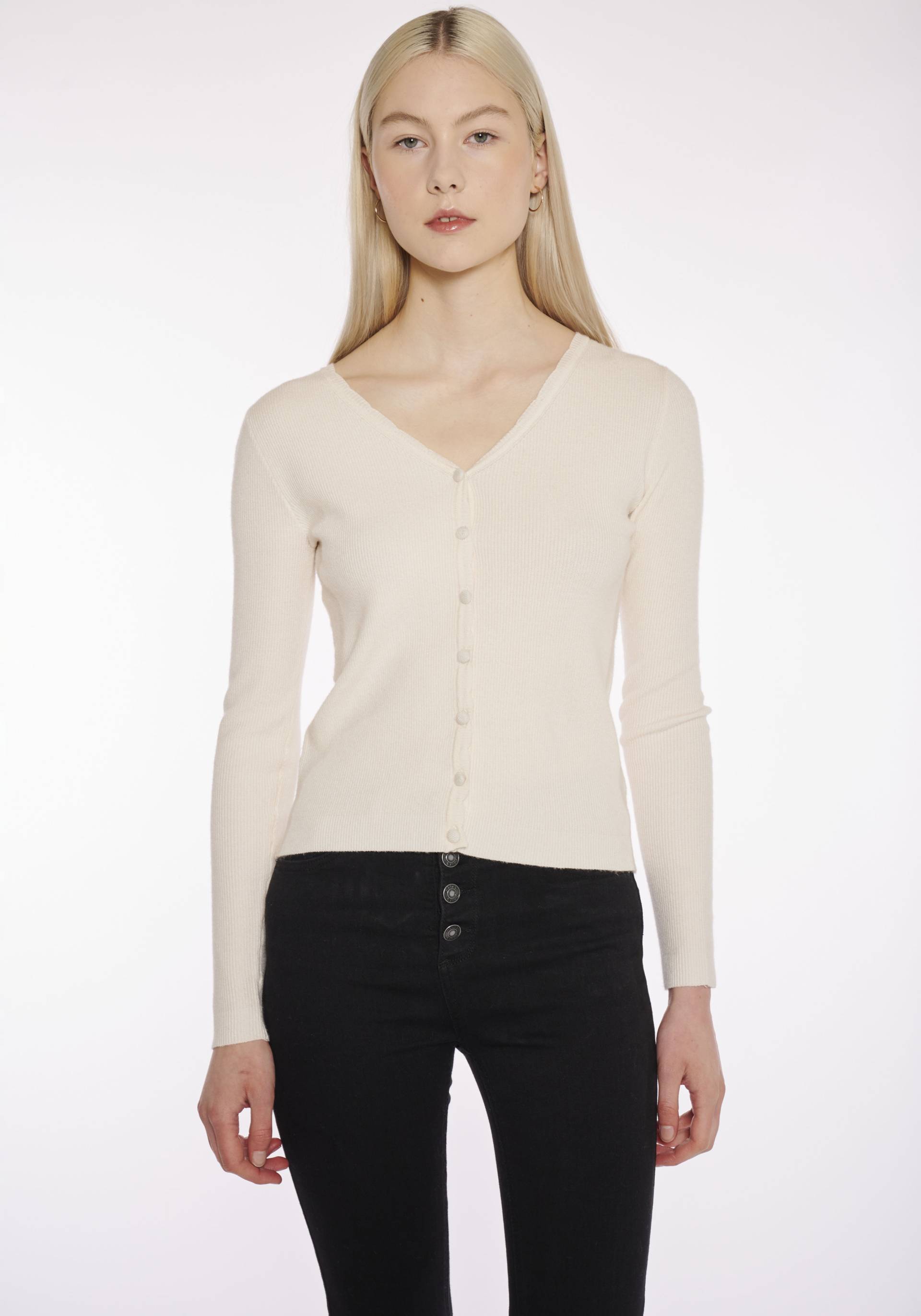 HaILY’S Strickjacke »LS V CD Na44tasha«, aus Rippstrick HaILY’S Strickjacke »LS V CD Na44tasha«, aus Rippstrick von HaILY’S