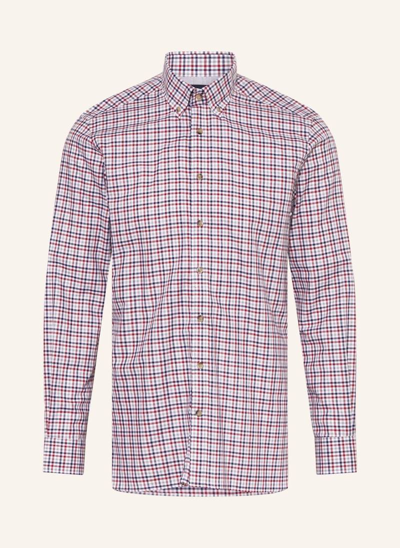 Hackett London Freizeithemd 3 Col Brushed Gingham rot von Hackett London