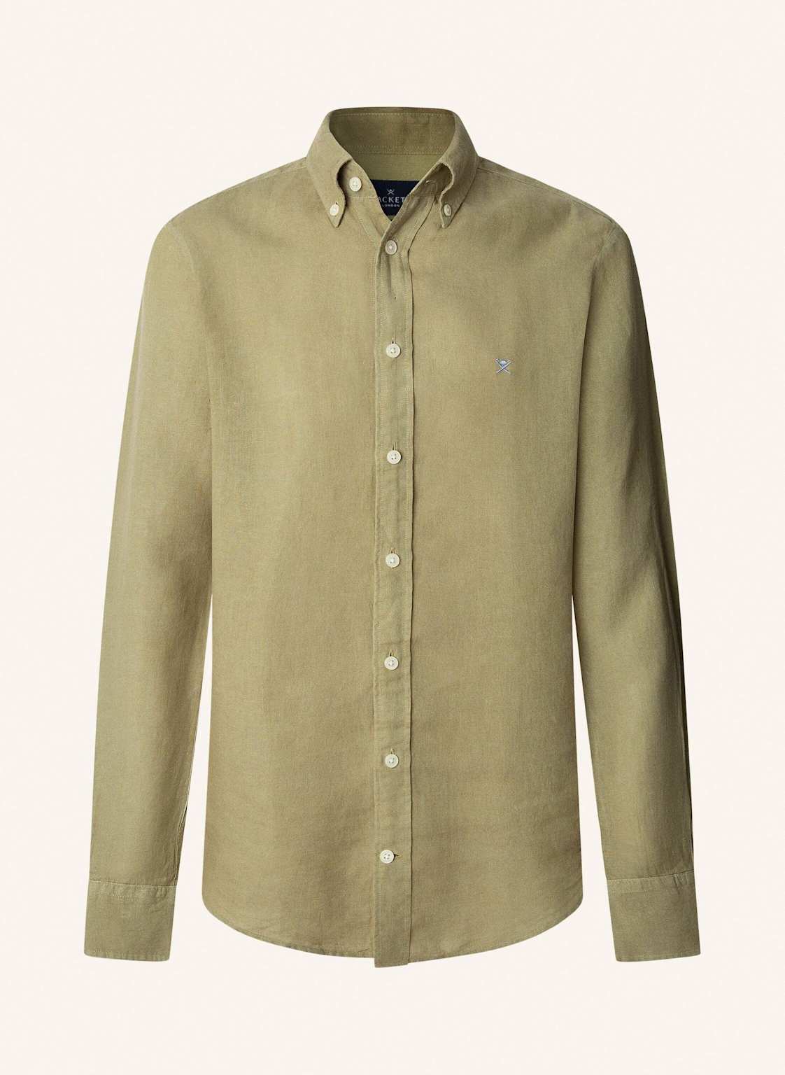 Hackett London Freizeithemd Ess Gmd Linen Brpt gruen Hackett London Freizeithemd Ess Gmd Linen Brpt gruen von Hackett London