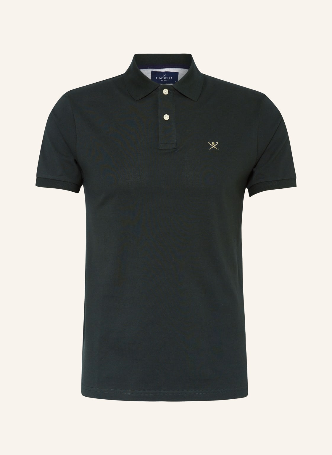 Hackett London Piqué-Poloshirt Slim Fit gruen von Hackett London