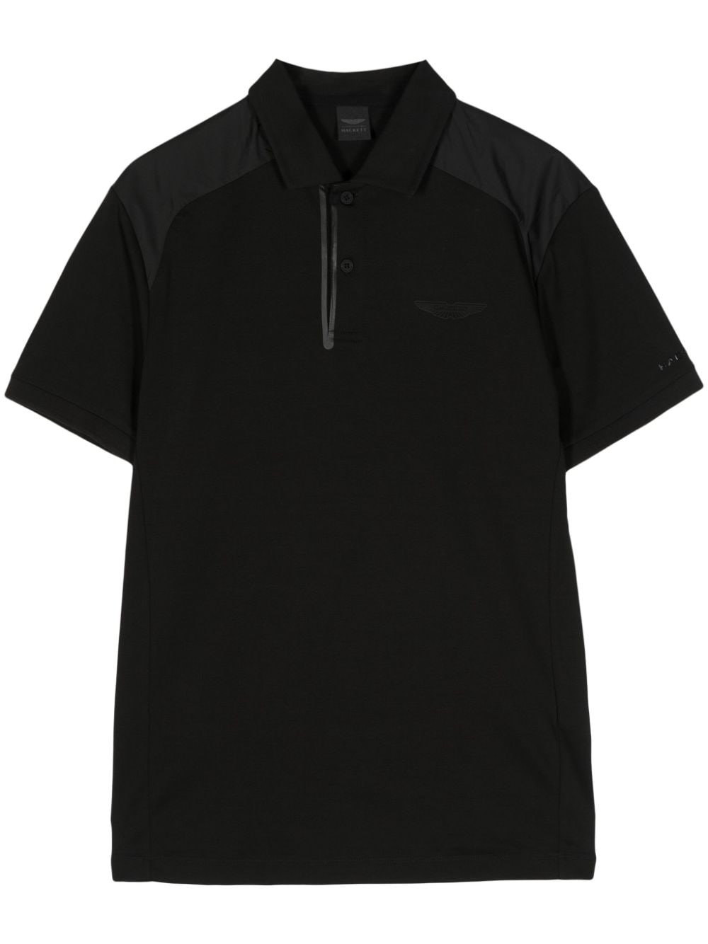 Hackett basic cotton polo shirt - Black von Hackett