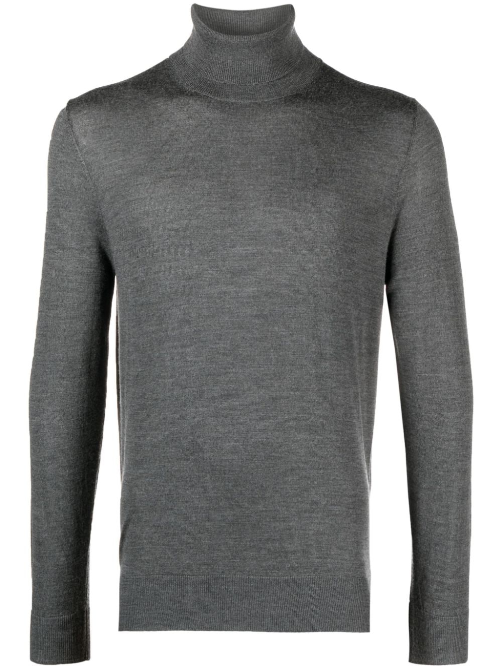 Hackett fine-knit roll-neck jumper - Grey von Hackett