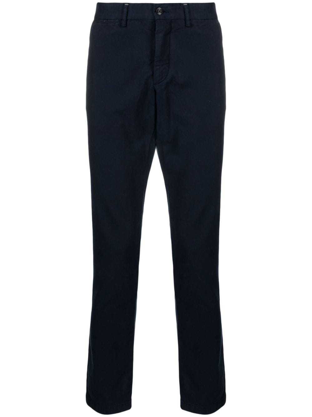 Hackett slim-cut cotton chino trousers - Blue von Hackett