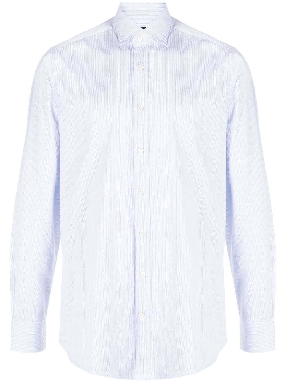 Hackett striped cotton shirt - Blue von Hackett