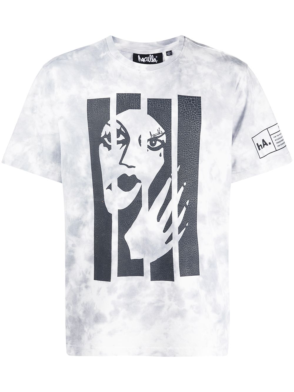 Haculla Broken Witch graphic-print T-Shirt - Grey von Haculla
