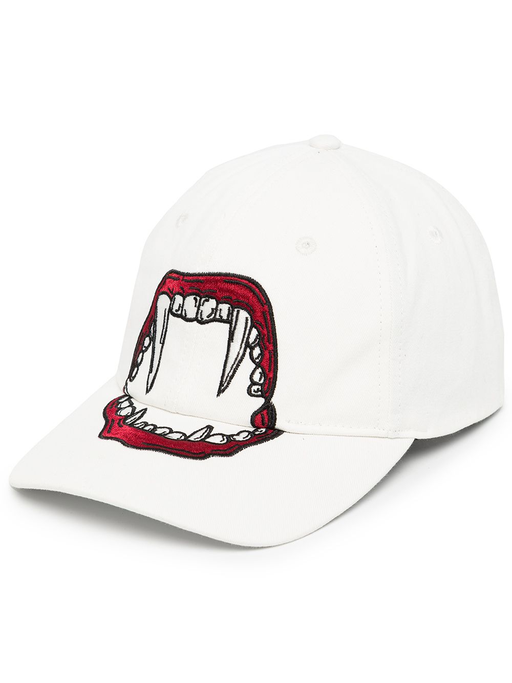 Haculla Fang Lip baseball cap - White von Haculla