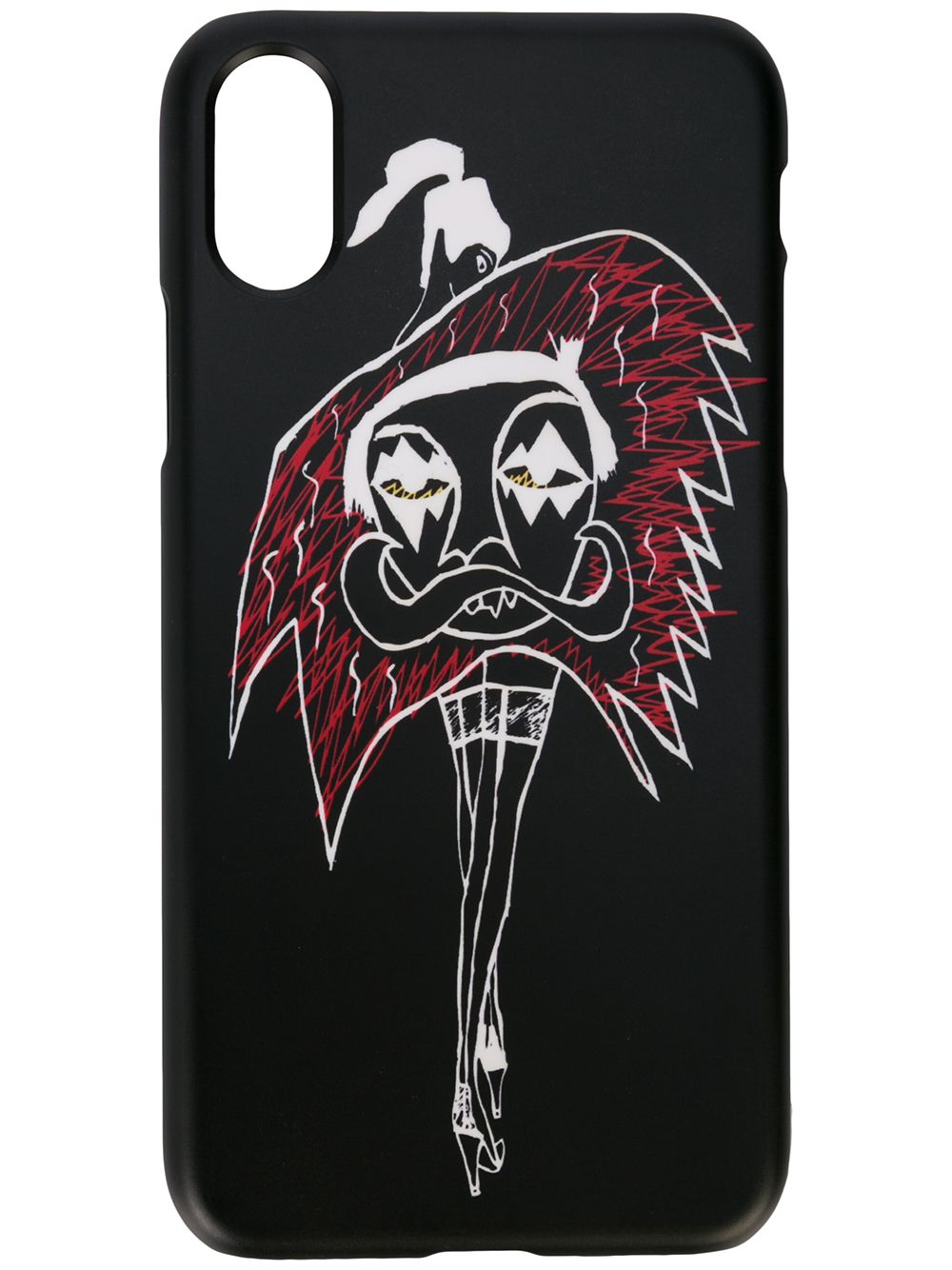 Haculla Lady and the Cape phone case - Black von Haculla