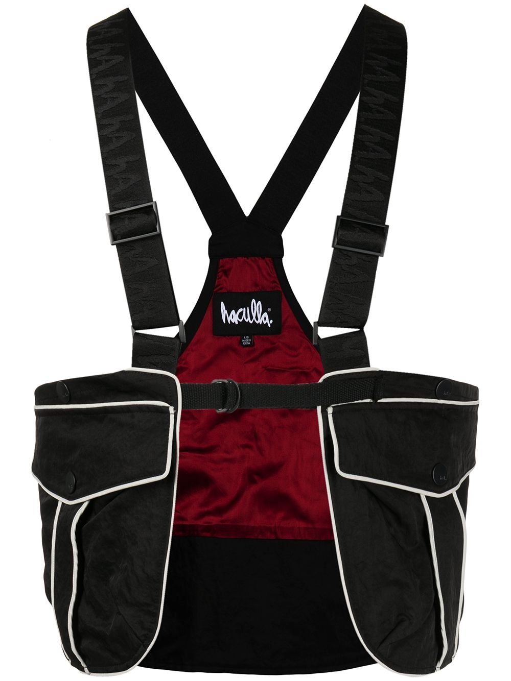 Haculla Protect Yourself vest - Black von Haculla