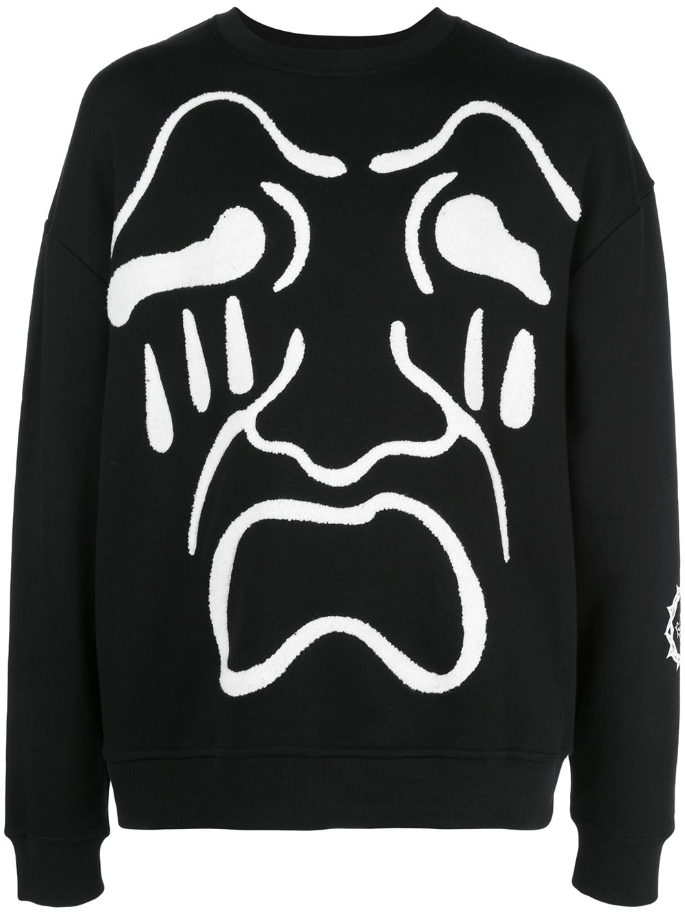 Haculla Scream sweatshirt - Black von Haculla