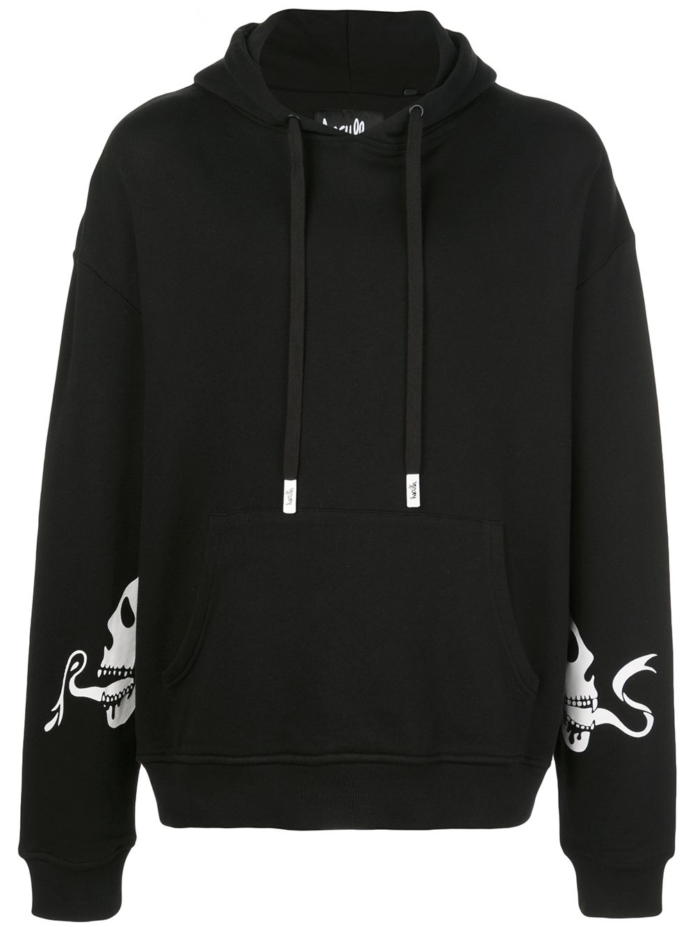 Haculla Snake drop-shoulder hoody - Black von Haculla