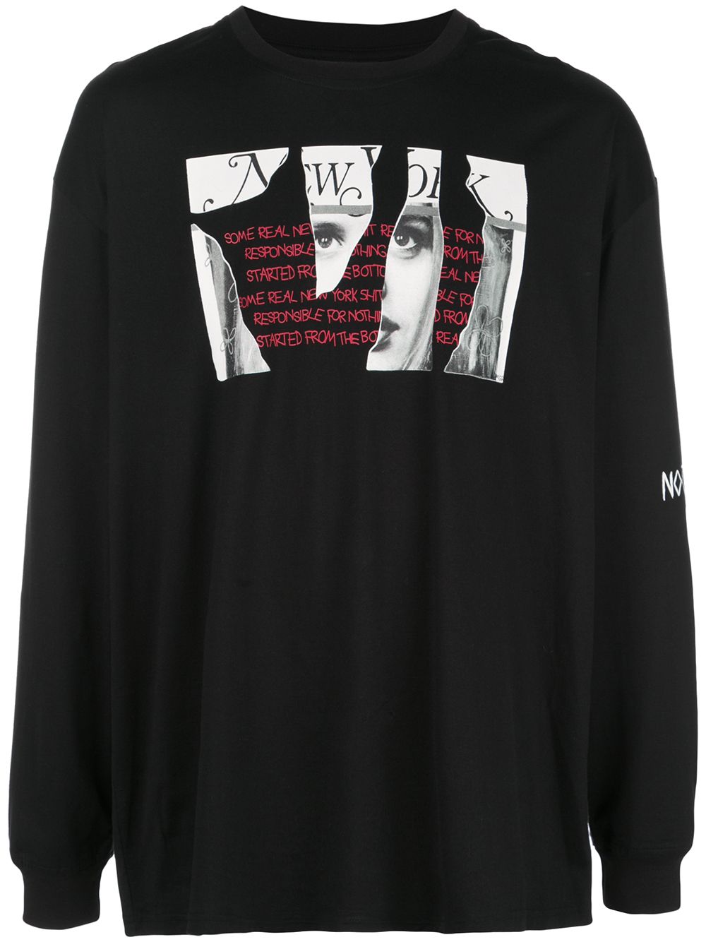 Haculla Town Away sweatshirt - Black von Haculla