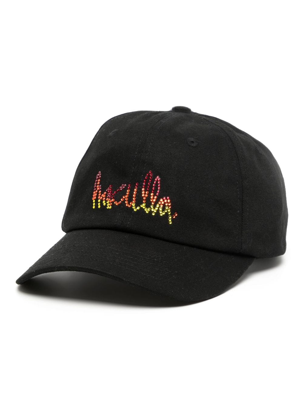 Haculla gem-logo cotton baseball cap - Black von Haculla