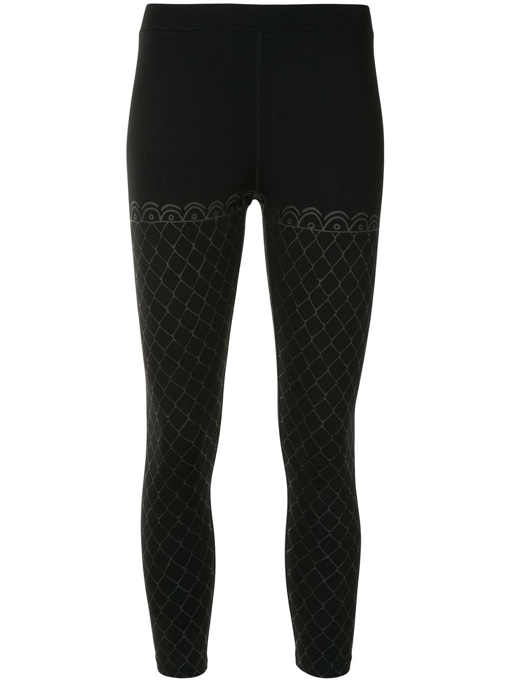 Haculla geometric print leggings - Black von Haculla