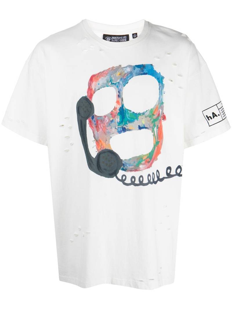 Haculla graphic-print cotton T-shirt - White von Haculla