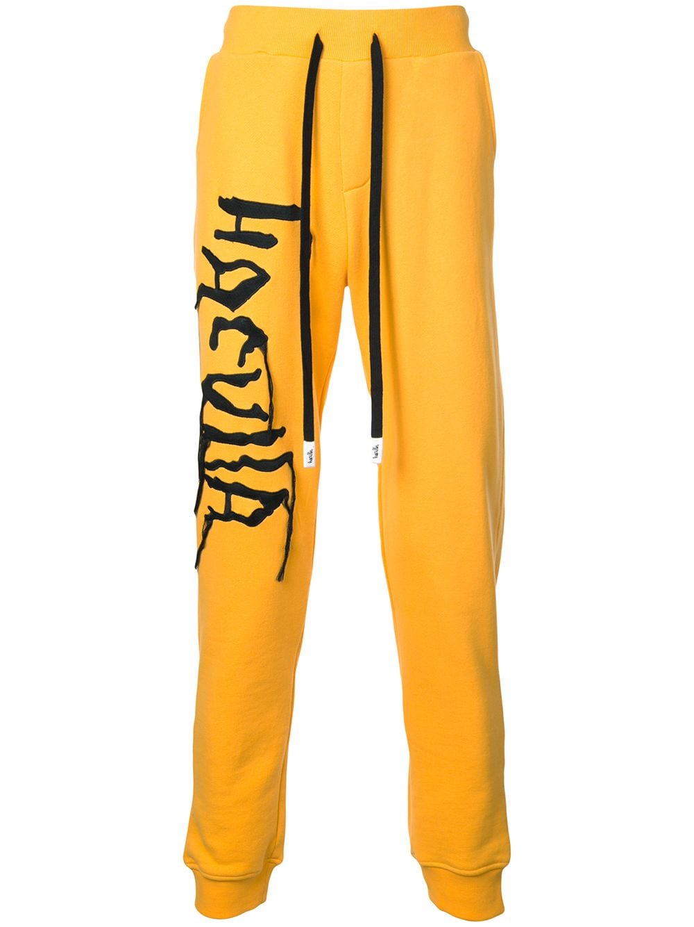 Haculla logo embroidered track trousers - Yellow von Haculla