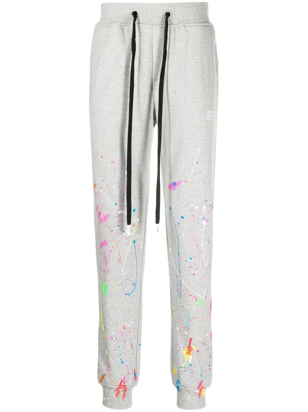 Haculla paint-splatter drawstring track pants - Grey von Haculla