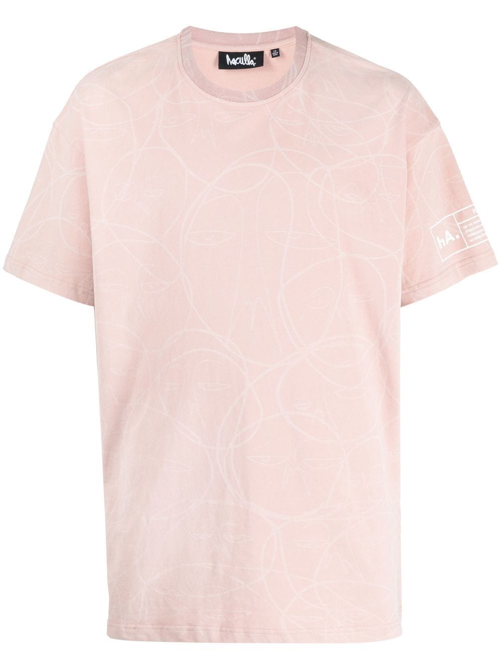 Haculla swirl-print T-shirt - Pink von Haculla
