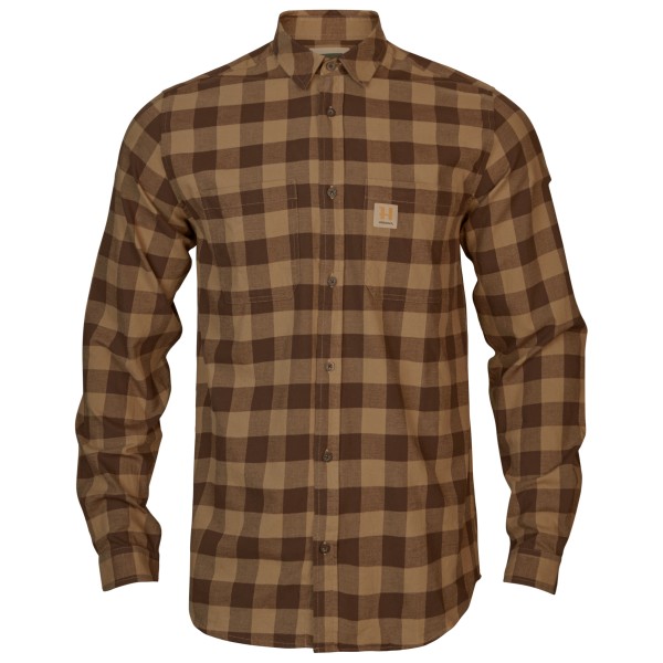 Härkila - Scandinavian L/S Shirt - Hemd Gr XXL braun von Härkila