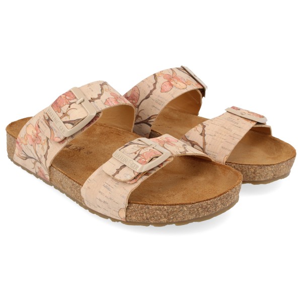 Haflinger - Andrea - Sandalen Gr 39 beige/braun von Haflinger