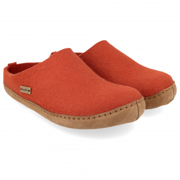 Haflinger - Emil's Toffel - Hüttenschuhe Gr 44 rot von Haflinger